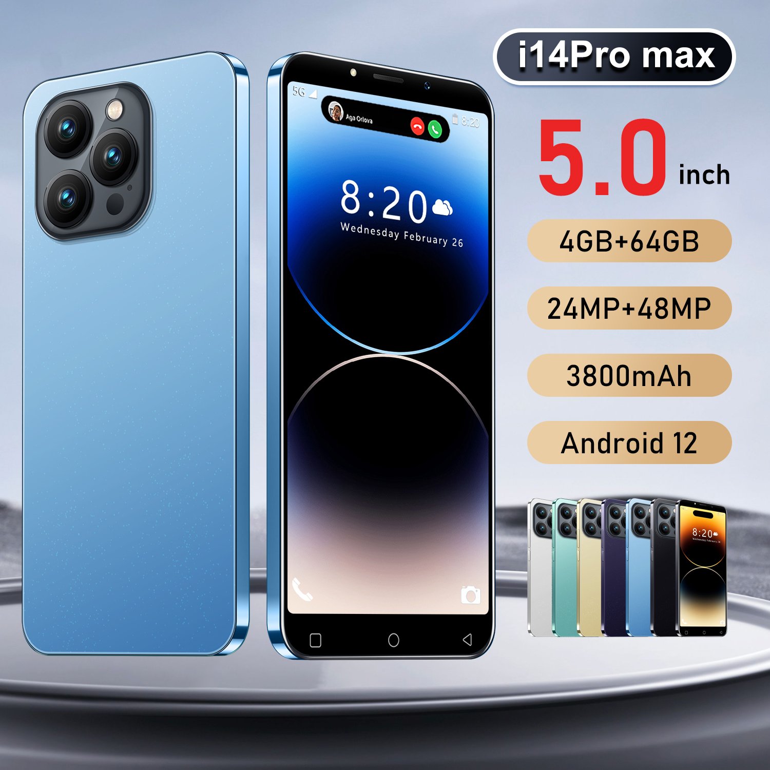 Original New i 14 phone 14 Pro Max Celular 6.8inch screen Dual Sim Smartphone 5g 512gb Mobile Phone for i New Phone 14 Pro Max